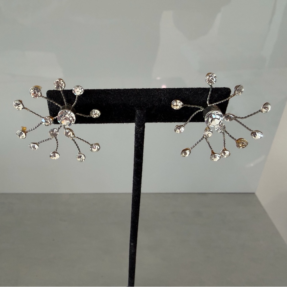 Adjustable Design, Rhinestone Firework/Sunburst E… - image 4